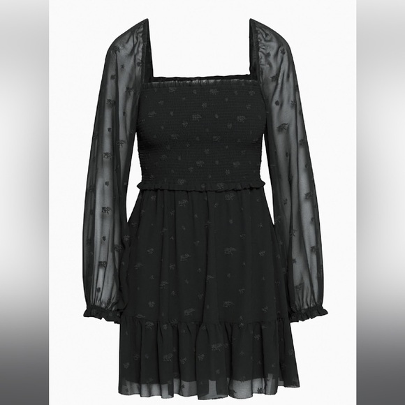 Aritzia Dresses & Skirts - ARITZIA WILFRED Black Tempest Dress Size Small